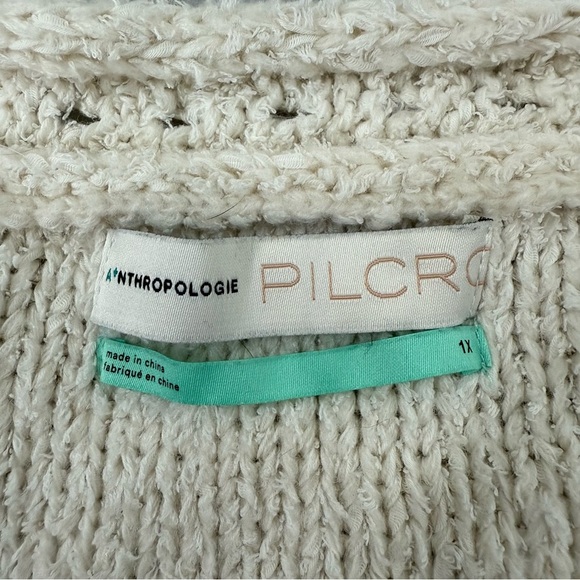 Women’s Anthropologie Pilcro Marla V-Neck Pullover Sweater Plus Size 1X - Picture 12 of 16